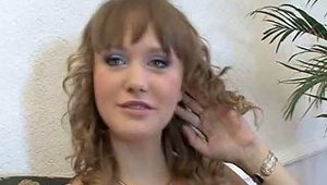 Cute Curly Haired Slut Receives Nasty Cumshot Free Porn Ac