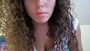 Amateur Curly Haired Babe Dildo Bate No Sound Free Porn 62